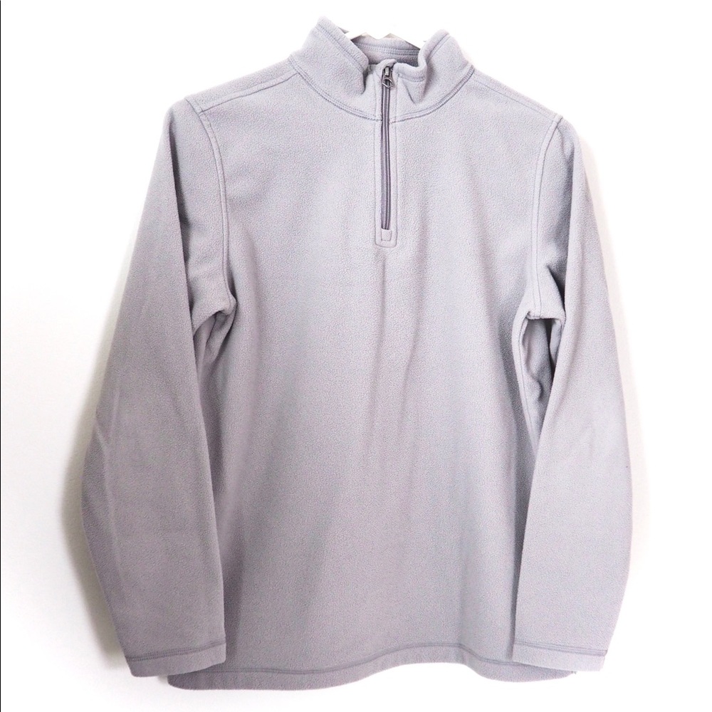 Lands’ End Kids Fleece Quarter Zip Jacket